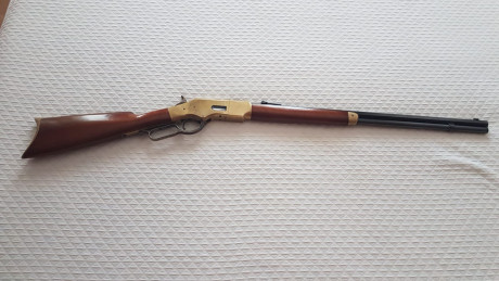 Por vaciado de armero
Winchester modelo 66, en calibre 44-40
Perfectas condiciones y gran precisión (ver 00