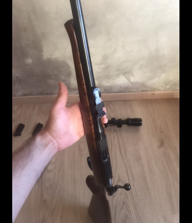 Vendo esta carabina CZ452, de las mas precisas de su clase, 3 cargadores, mas patas y visor 3-9x Bushnell.

https://www.armas.es/arma-larga/carabina-cz-452-la-incombustible-reina-del-calibre-22

380€ 10