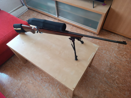 Buenas,
Se pone en venta magnífico rifle en calibre .300 win mag.
Guiado en D.
Se encuentra en Zaragoza 12