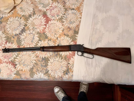 Se vende carabina Miroku de palanca, en muy buen estado, calibre 22. Incluye visor.
El arma se encuentra 00