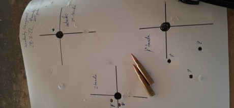Vendo rifle Weatherby vanguard calibre 338 winchester magnun con culata pintada a mano en desierto rocoso 20