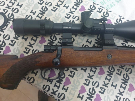 Por dejar la afición vendo 2 rifles
Marin 444 en perfecto estado con carrillera porta munición,correa 20