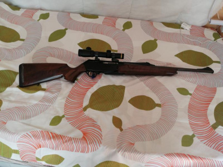 Vendo rifle FN short track calibre 300 winchester short Magnum con anillas y monturas originales Apple 01