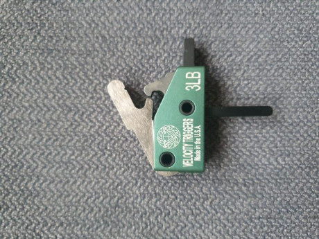 Vendo disparador Velocity Trigger AR15, 3LB. Single stage. Está en Bilbao.
120€.

Saludos.

VENDIDO. 10