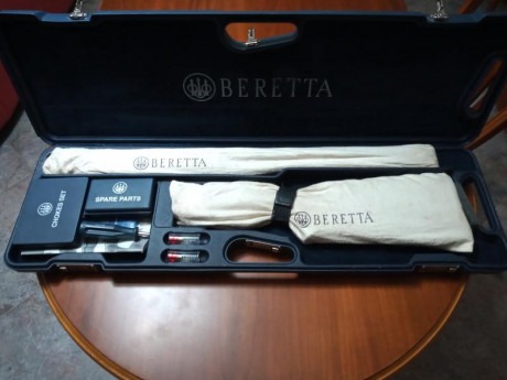 Vendo Beretta DT10 Trident Sporting en muy buen estado,perfecta de ajustes. Tiene cañon de 71cm,maletín,choques 00