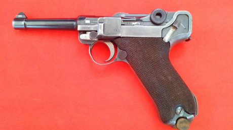 Por motivos de cupo vendo P-08, (más conocidas como Luger por el nombre de su creador), fabricada por 01