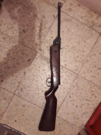 Vendo para restauradores o coleccionistas carabina antigua marca Norica ,modelo 61-C en calibre 5.5. El 00