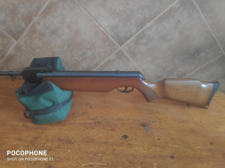 Lo dicho, pongo a la venta una gamo Magnum calibre 5,5 funciona perfectamente y agrupa bastante bien la 02