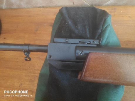 Lo dicho, pongo a la venta una gamo Magnum calibre 5,5 funciona perfectamente y agrupa bastante bien la 00