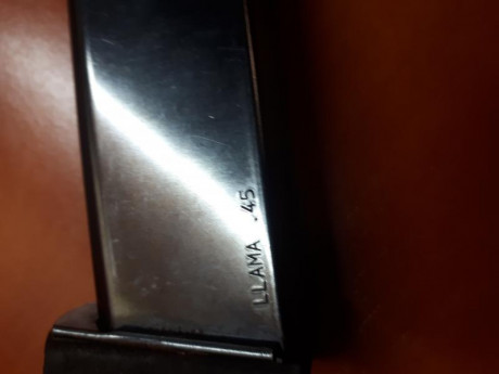 En venta un único cargador  Llama del 45
Precio a convenir más gastos de envío
Adquirido en un lote 01