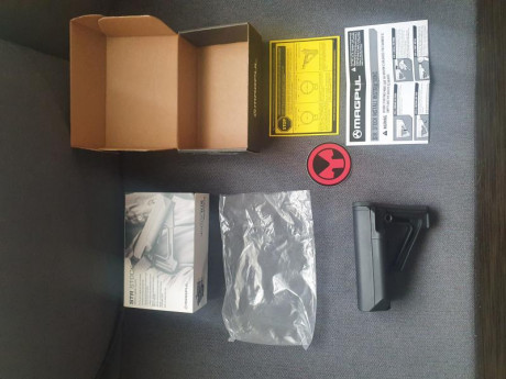 VENDIDO.

Vendo culata Magpul STR Mil-Spec, para AR15. Con orificio para enganche QD Magpul. Compartimentos 01