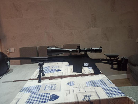 buenos dias ,vendo rifle THOMPSON CENTER LLR CAL 308, ESTRIAS 5R tiene 3 años pero solo tiene 5 disparos 02