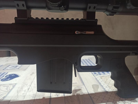 buenos dias ,vendo rifle THOMPSON CENTER LLR CAL 308, ESTRIAS 5R tiene 3 años pero solo tiene 5 disparos 00