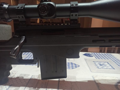 buenos dias ,vendo rifle THOMPSON CENTER LLR CAL 308, ESTRIAS 5R tiene 3 años pero solo tiene 5 disparos 20