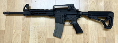Vendo rifle AR15 cal. 222 de la marca Checa Luvo Arms modelo LA-15 Standard. Estado excelente, prácticamente 00