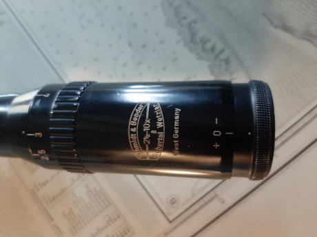Vendo visor schmidt bender 2.5-10×56.
Usado y con marcas en en campana pero perfecto de lentes.
Con monturas 01
