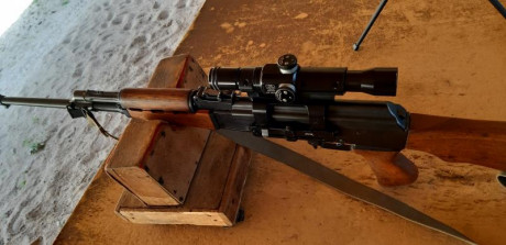 En venta rifle Zastava M76 en perfecto estado, el conjunto es rifle  con su visor original y su funda, 01