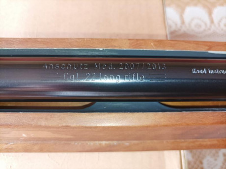 Buenas a todos.
Vendo magnífica carabina Anschutz 2007/2013.
Está en perfecto estado, siendo una auténtica 11