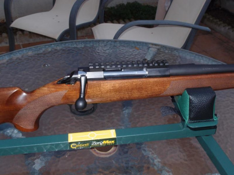 Pues nada vendo rifle de cerrojo sichling calibre 338 wm
Cañon de 61cm con rosca de fabrica,cerrojo a 20