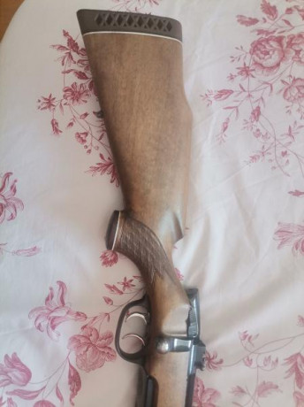 Rifle mannlicher calibre 300 wm. Con bases appel. Doble gatillo con pelo. Buen estado. Posibilidad de 02