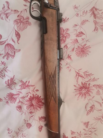 Rifle mannlicher calibre 300 wm. Con bases appel. Doble gatillo con pelo. Buen estado. Posibilidad de 01