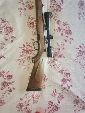 Rifle mannlicher calibre 300 wm. Con bases appel. Doble gatillo con pelo. Buen estado. Posibilidad de 11
