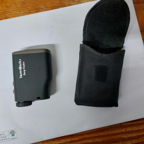 Buenos dias,

Se vende Telemetro LaserWorks EasyFinder de 1.000 Metros de alcance. No se ha usado. El 00