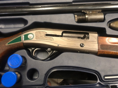 Vendo Beretta Al 391 stone coat HP. (Optima plus) Apta para perdigón de acero, con polichoques de 3 y 01