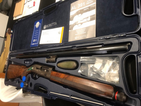 Vendo Beretta Al 391 stone coat HP. (Optima plus) Apta para perdigón de acero, con polichoques de 3 y 10