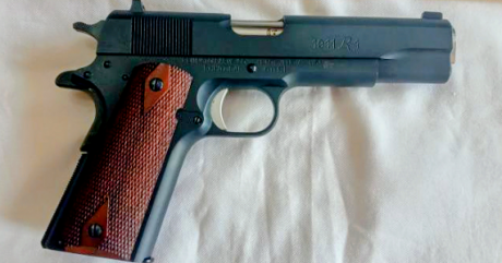 Vendo pistola Remington R1.
Ha disparado unos 100 cartuchos.
Se vende para comprar otra arma.

800€

Gastos 02