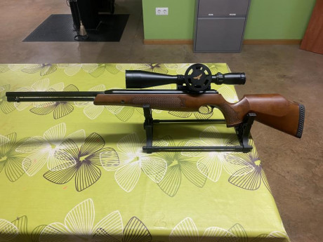 VENDO AIR ARMS TX200 MK3 HAYA 4’5 16julios.
Carabina extramadamente precisa como es sabido por todos.
Pavonado 02