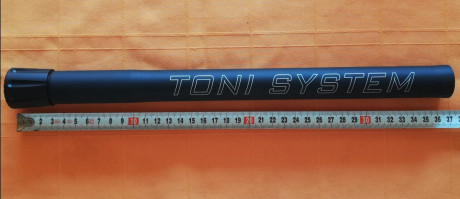 Saludos.

Vendo prolongador cargador tubular para  escopeta Hatsan de Toni System , nuevo a estrenar, 00
