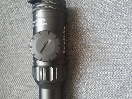 VENDIDO.

Vendo visor Nikko Stirling Hornet Ed 10-50x60i. Reticula HMD-T( Half Mil Dot ) iluminada  segundo 12