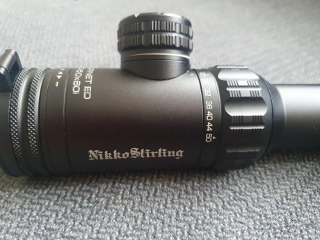 VENDIDO.

Vendo visor Nikko Stirling Hornet Ed 10-50x60i. Reticula HMD-T( Half Mil Dot ) iluminada  segundo 30
