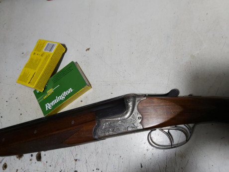 Como a estrenar. Por no usar 71 de cañón 3 y 1. Con funda jamonera.
Por rifle que me guste. 01