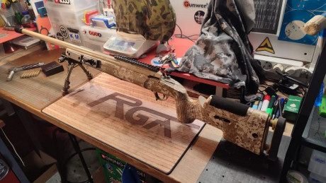 Vendo Sabatti US Tactical EVO del 6.5 x47 cañón de 26" 660 disparos y con libro de recarga. Por  12