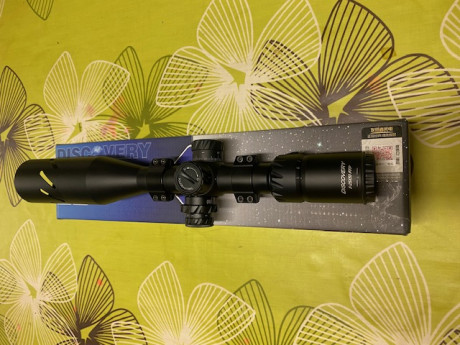 Vendo este visor DISCOVERY HD 5-25x50 SFIR FFP.
Tiene tubo de 30mm y lentes HD.
Muy nitido y en primer 02