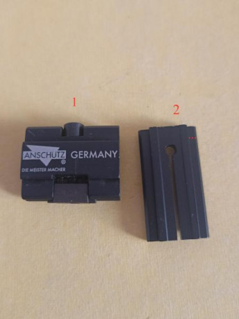 Se venden los siguientes accesorios. El material se encuentra en Cadiz.

-Guardamontes Anschutz para carabinas 01