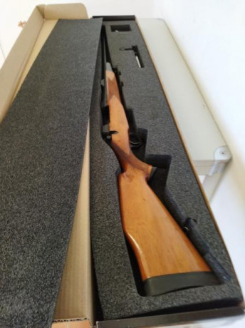 Vendo rifle impecable
Totalmente restaurado
Calibre 8x68s 02