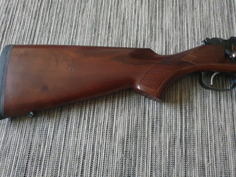 Vendo rifle CZ 527 M carbine, calibre 7.62x39. Gatillo con pelo francés. 1 cargador de 5 cartuchos. Entregaria 22