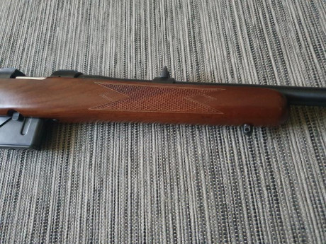 Vendo rifle CZ 527 M carbine, calibre 7.62x39. Gatillo con pelo francés. 1 cargador de 5 cartuchos. Entregaria 30