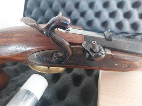 Hola buenas.

Pongo a la venta estas tres pistolas.

Se trata de una KENTUCKY ARMI SPORT cal.45 lc de 20