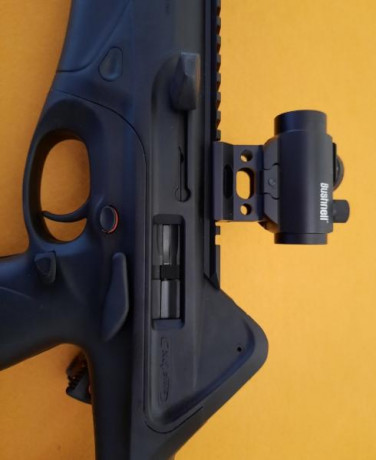 Un rifle muy válido para IPSC PCC por su cadencia de fuego, su corta dimensión y su extraordinaria precisión. 150
