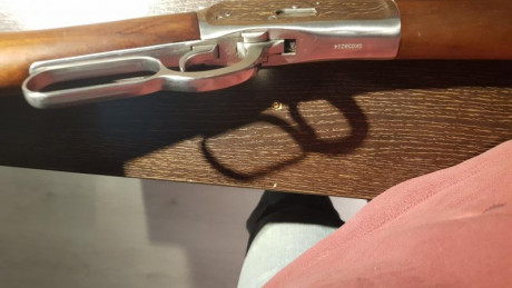 Hola, en venta rifle Rossi en acero inoxidable
Calibre 357 38
Apenas usado, solo en alguna tirada vaquera 00