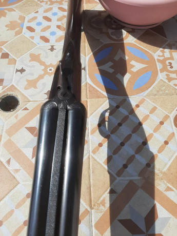 Vendo paralela marca J.A.M. (Luis arrizabalaga) con cañones cromados en su interior de 71 cm de una y 21