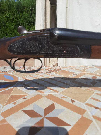 Vendo paralela marca J.A.M. (Luis arrizabalaga) con cañones cromados en su interior de 71 cm de una y 31