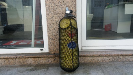Hola amigos, me han regalado una botella de buceo para mi PCP; tengo que tener algún tipo de precaución?, 00