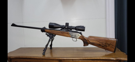 Se vende blaser r8 luxus
Madera grado 5
Cañon 7 mm Rm.acanalado
Del 2020.practicamente sin uso
Funda blaser 00