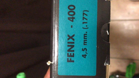 Carabina de aire comprimido Cometa Fenix 400 cal 4,5. Sin estrenar. 190€ envio incluido en Peninsula. 00