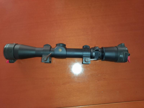 Vendo visor Leupold Vx3 1,75-6x32 reticula duplex en perfecto estado ´,anillas Warne Maxima desmontables 10